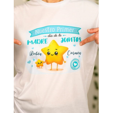 Camiseta primer día de la madre juntos