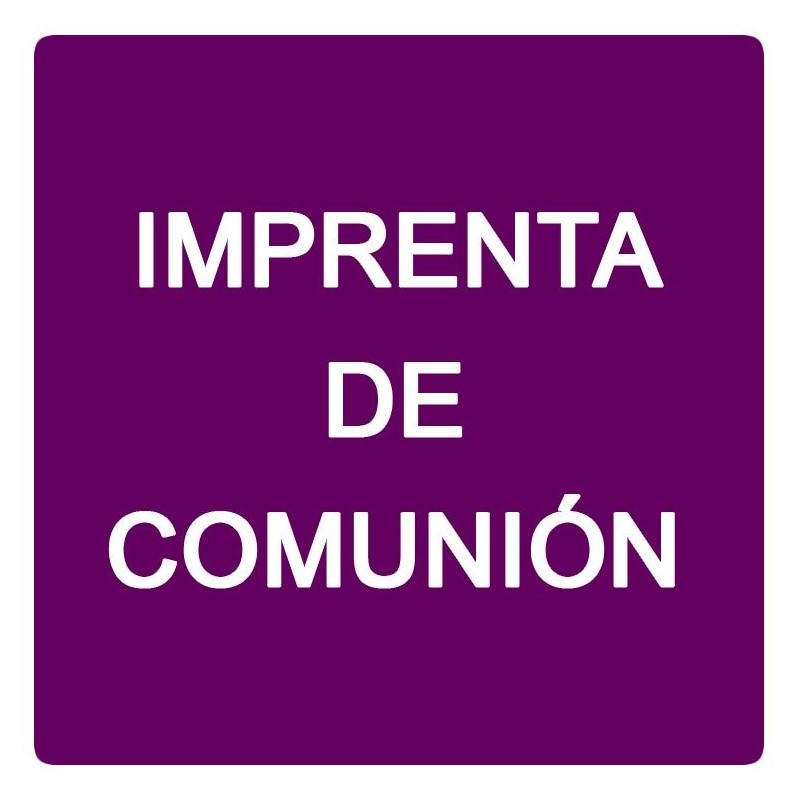 Imprenta de bautizo