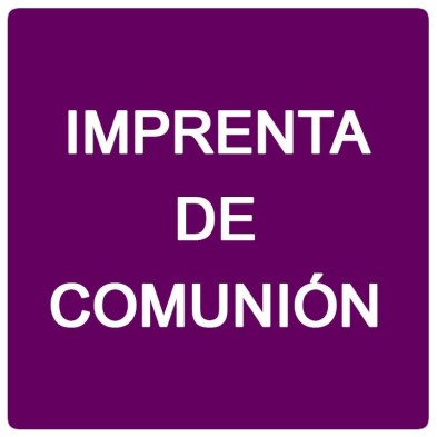 Imprenta de bautizo