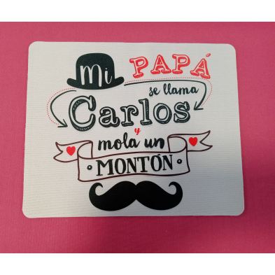 Alfombrilla  personalizada para ratón de ordenador papá
