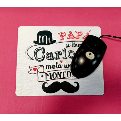 Alfombrilla  personalizada para ratón de ordenador papá