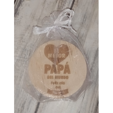Abridor imán madera padre