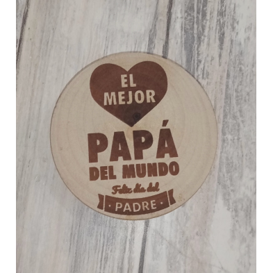 Abridor imán madera padre