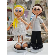 pareja novios fofuchas 