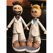 pareja novios fofuchas 