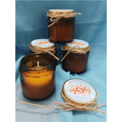 Vela perfumada tarro cristal