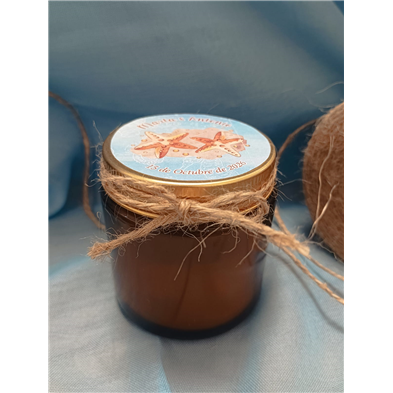 Vela perfumada tarro cristal
