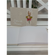 Libro de firmas grabado 
