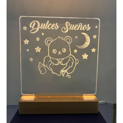 Lámpara led personalizable